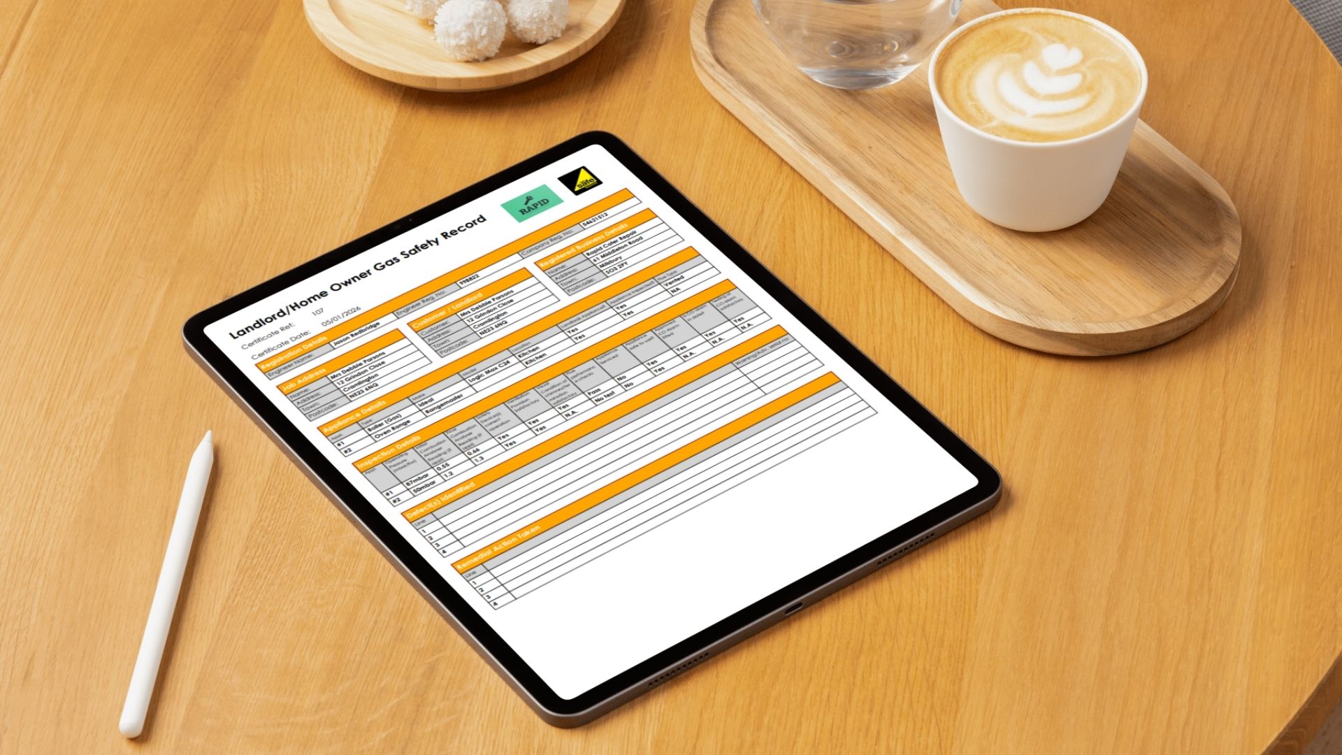 Gas Safe tracking for industry compliance is built into Jobable